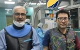 عمل تزریق شیمی درمانی داخل شریانی در بیمارستان شهید مدنی خرم‌آباد انجام شد