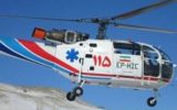 مرد ۵۲ ساله توسط تکنسین‌های اورژانس هوایی خرم‌آباد نجات یافت